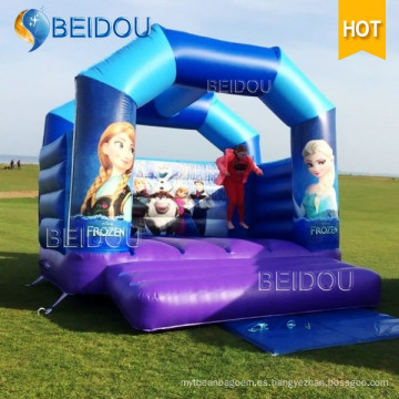 Hotsale Durable Frozen Bounce Castle Salto Inflable Bouncy Bouncy Castle